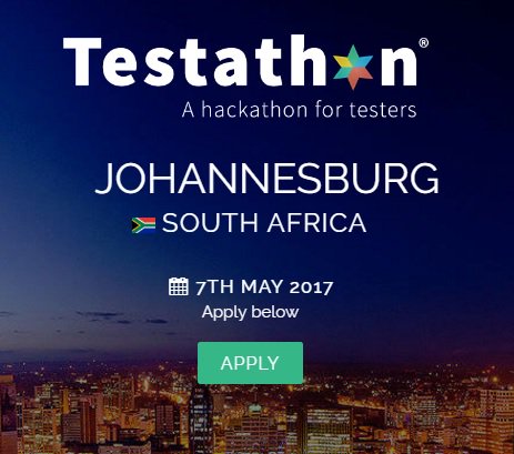 DVTSoftware's tweet photo. DVT are proud sponsors of Testathon, a hackathon but for testers.  JHB, 7 May 2017 https://t.co/g4jZVyF9N3 #software https://t.co/LomHm6PABZ