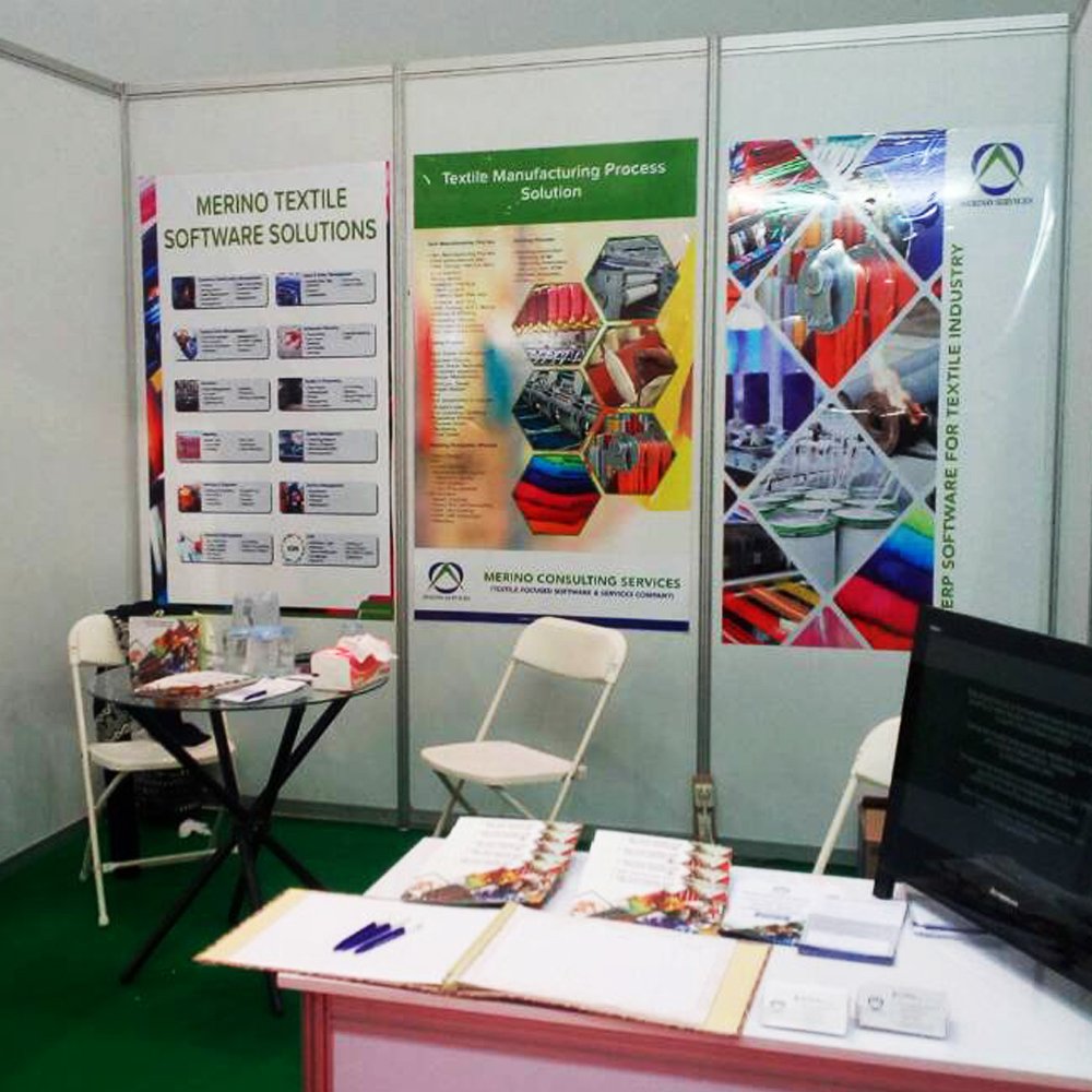 MerinoServices's tweet image. Great Day at the #IndoIntertex with Merino Services textile team! 
Loved talking to the visitors about #Textile ERP Software..