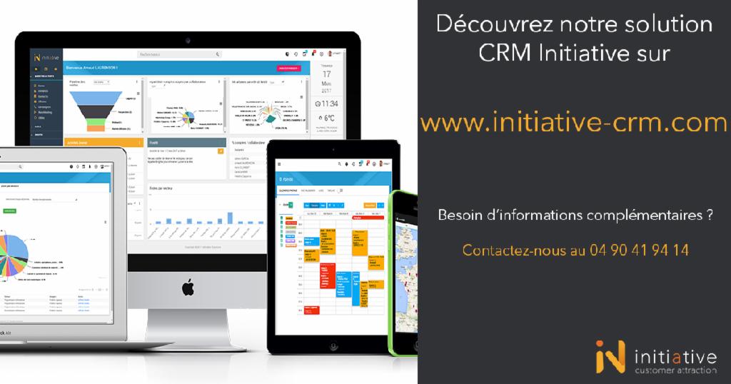 Notre nouveau #CRM est arrivé ! RDV sur initiative-crm.com pour découvrir tous ses avantages :) #relationclient #business