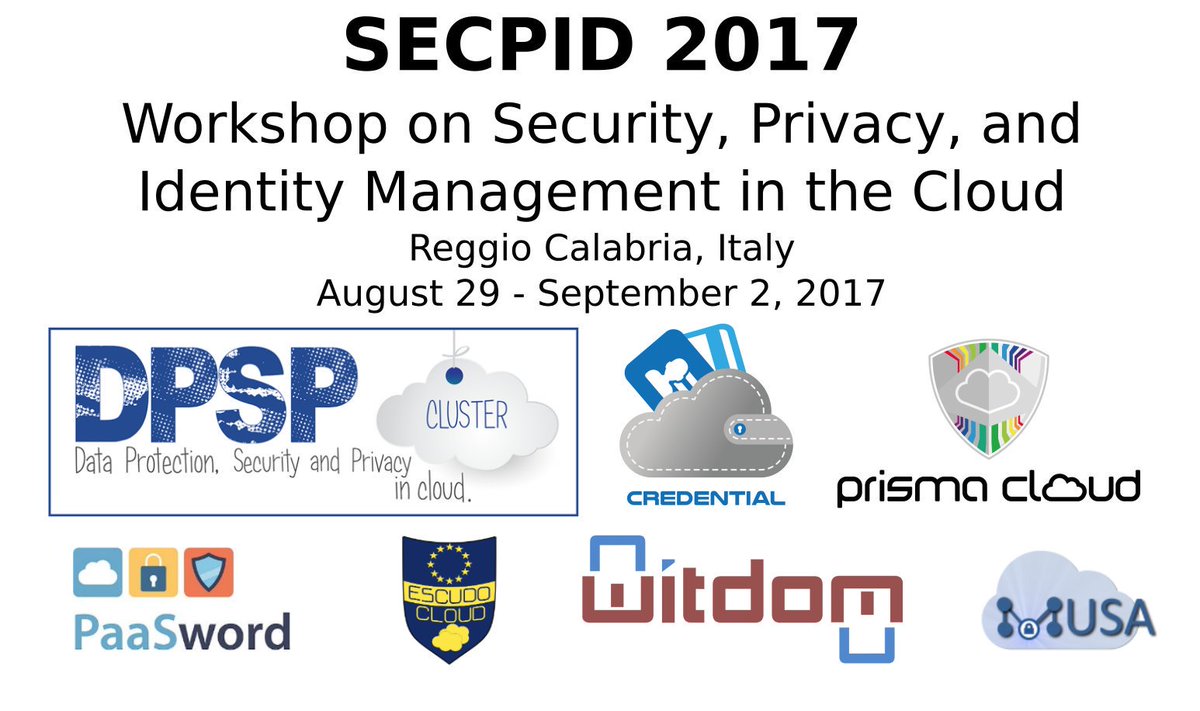 CloudWatchHub's tweet photo. Submit your papers for SECPID 2017 - Deadline is May 3! #DPSPcluster https://t.co/8xrEwDTryn https://t.co/aY2jKtkPYt