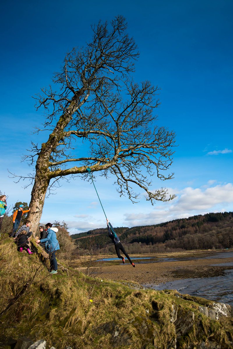 Hold on tight when you visit our tree swing! <a href="/VisitScotland/">VisitScotland</a> <a href="/strathlachlanCP/">Strathlachlan CP</a> <a href="/WildArgyll/">Wild Argyll</a> <a href="/bestscottish/">Best Scottish Tours</a> <a href="/ScotOutdoors/">Scotland Outdoors</a> <a href="/ScotlandGuide/">Susan Brown</a>