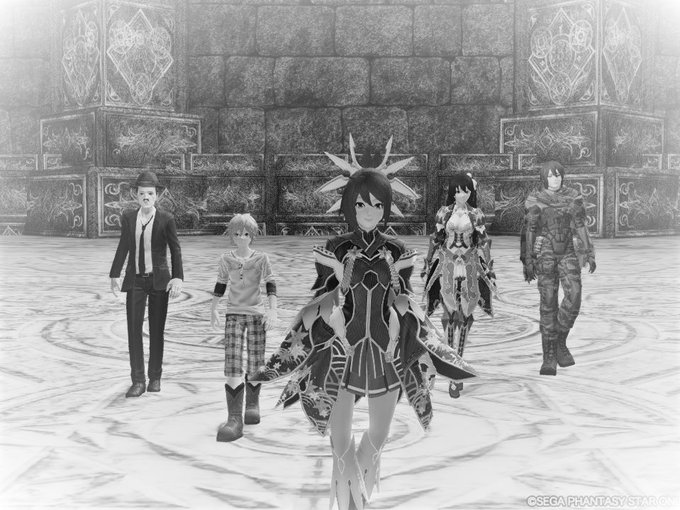 Pso2のtwitterイラスト検索結果 古い順