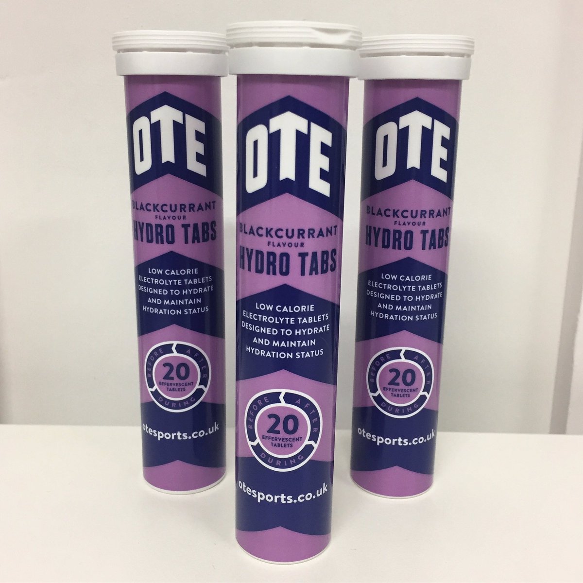 OTESportsGB's tweet photo. They are back and looking FRESH!!
Now in 20 tab tubes, our Blackcurrant Hydro Tabs are in stock ready for Summer https://t.co/KQ4OgBsnzr https://t.co/US0u22Bg2M