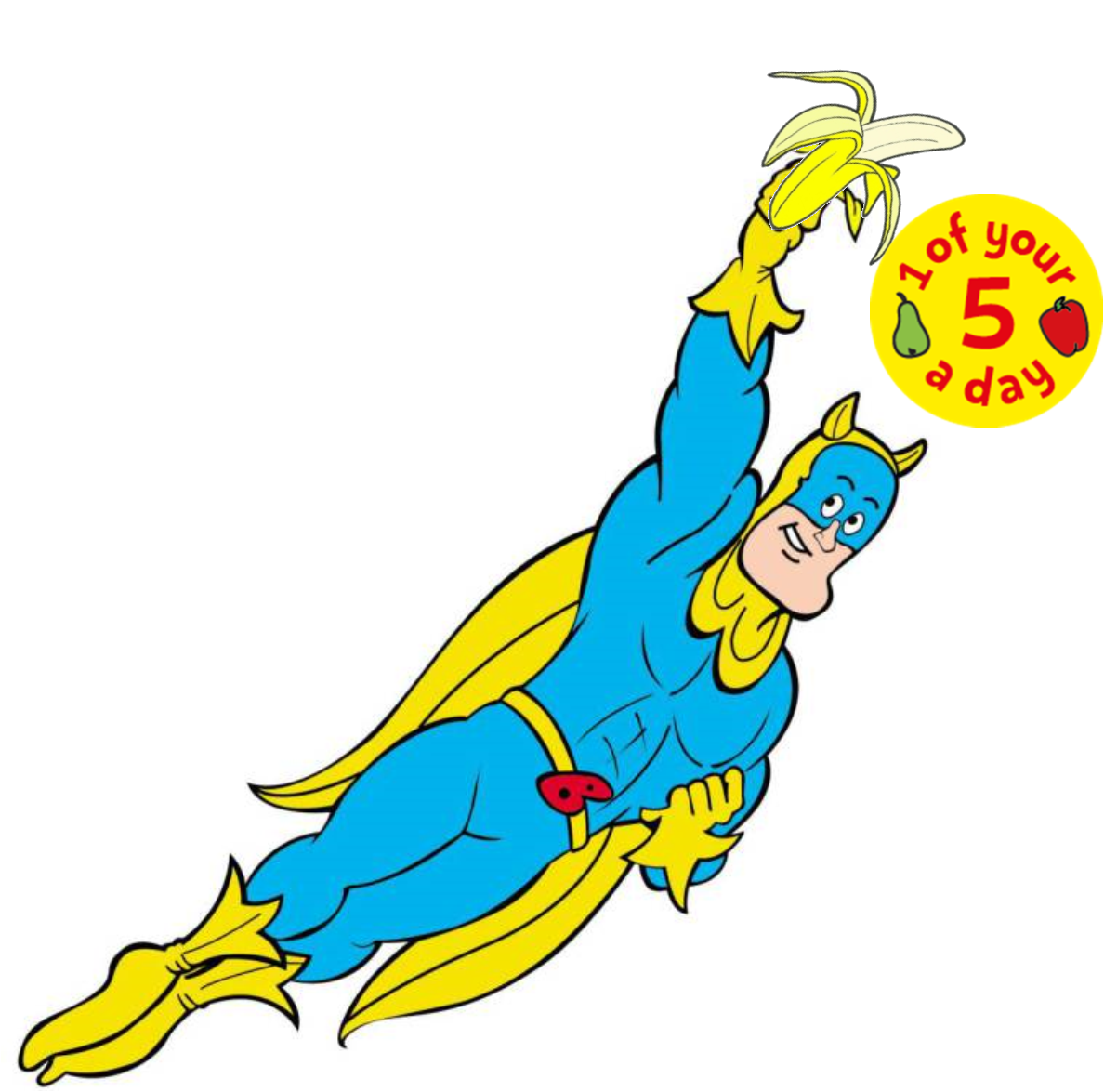 #BananaDay 1 banana = #1ofyour5aday Great for energy potassium &amp; vitamin B6 which help our heart &amp; blood pressure health #HealthyOption