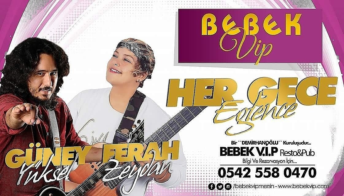 Kutsal cumartesinin Habercisi👍😉 #Carsamba #FerahZeydan ve #Güneyyüksel Sahnede Bebekvip'te  Rez05425580470 #cümbüşvarBuaksam😊🖒