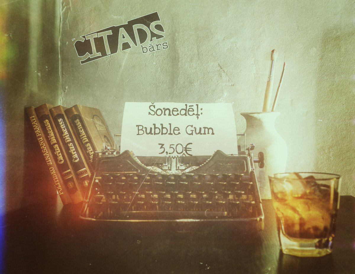 Happy Hour 20:00-23:00
Studentiem atlaides!