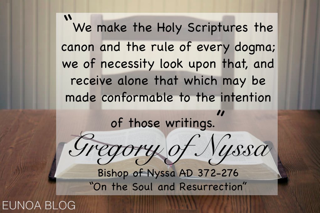 Men spoke from God as they were carried along by the Holy Spirit.
#2Pet121 #SolaScriptura #EarlyChurchFathers #Theopneustos