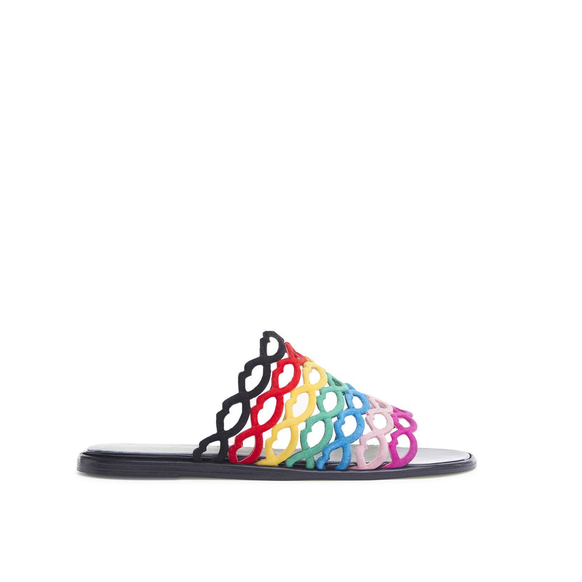 Summer must have: #Giannico Sofia multicolor. Available on <a href="/LuisaViaRoma/">LUISAVIAROMA</a> #GiannicoShoes #LuisaViaRoma