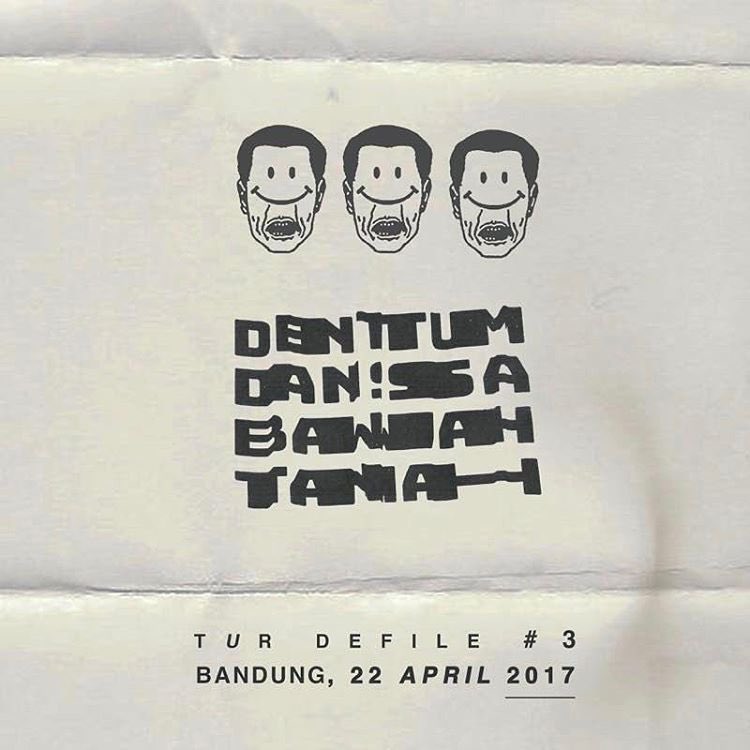 Dentum Dansa BAwah Tanah jilid 3 on 22-4-17. RSVP 022-2503005.