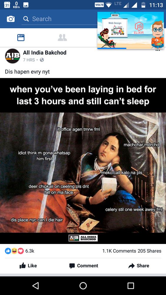 pixeloscanal's tweet image. #Curiosidades_en_Android #Facebook #Vídeo Facebook experimenta con el vídeo flotante en su aplicación de Android dlvr.it/Nwmwrt