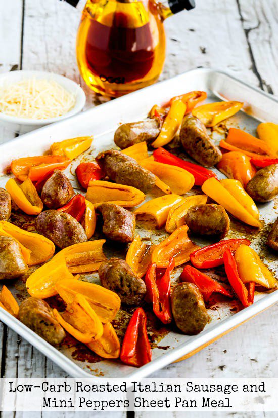 HealthFitness4Y's tweet image. Low-Carb Roasted Italian Sausage and Sweet Mini Peppers… dlvr.it/Nwn3hM #Easy_to_Cook #Favorites #Gluten_Free #Keto #Low_Carb