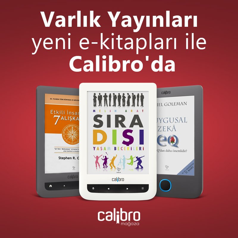 Varlık Yayınları yeni e-kitaplarıyla Calibro'da store.calibro.com/yayinci/varlik…