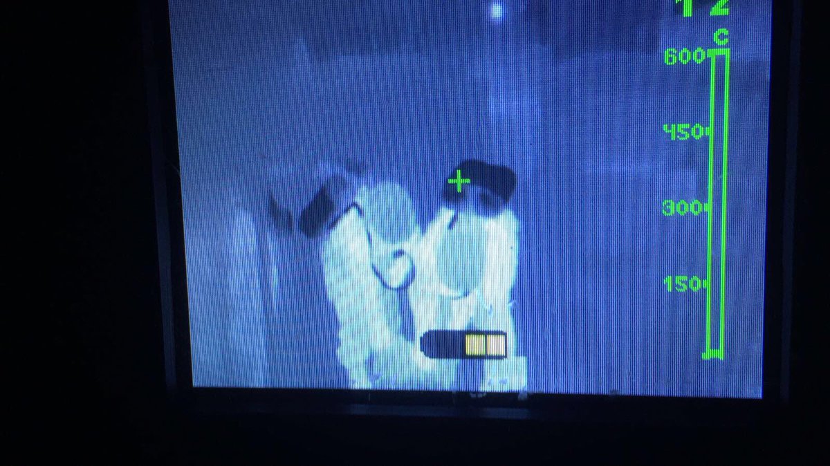 wmasjacklewis's tweet image. Here are a few images from our exercise this morning from the thermal imaging camera! #dark #BAprocedures #UKHART