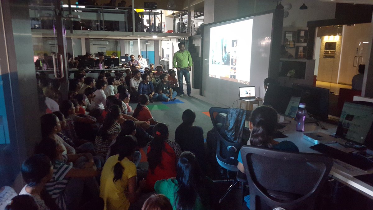 multidots's tweet image. #WEDTalks Session-9 on &quot;#AugmentedReality&quot; by @Nitin_coder86 @ Multidots.
Thanks for your initiative.
#AR