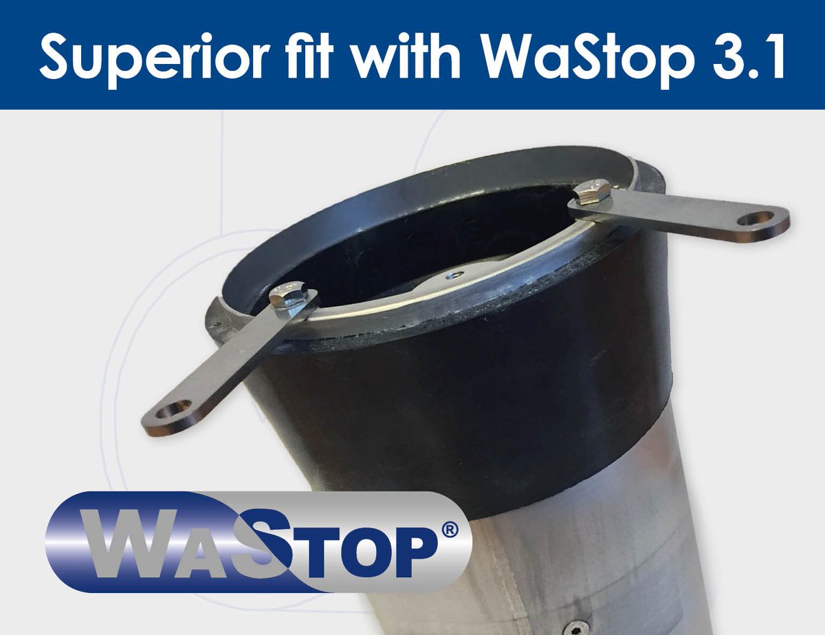 wapro_ab's tweet photo. Our latest development is #WaStop 3.1 with a new conical seal that gives a superior fit in all types of pipes compared to other valves. https://t.co/ceKNHobGRy