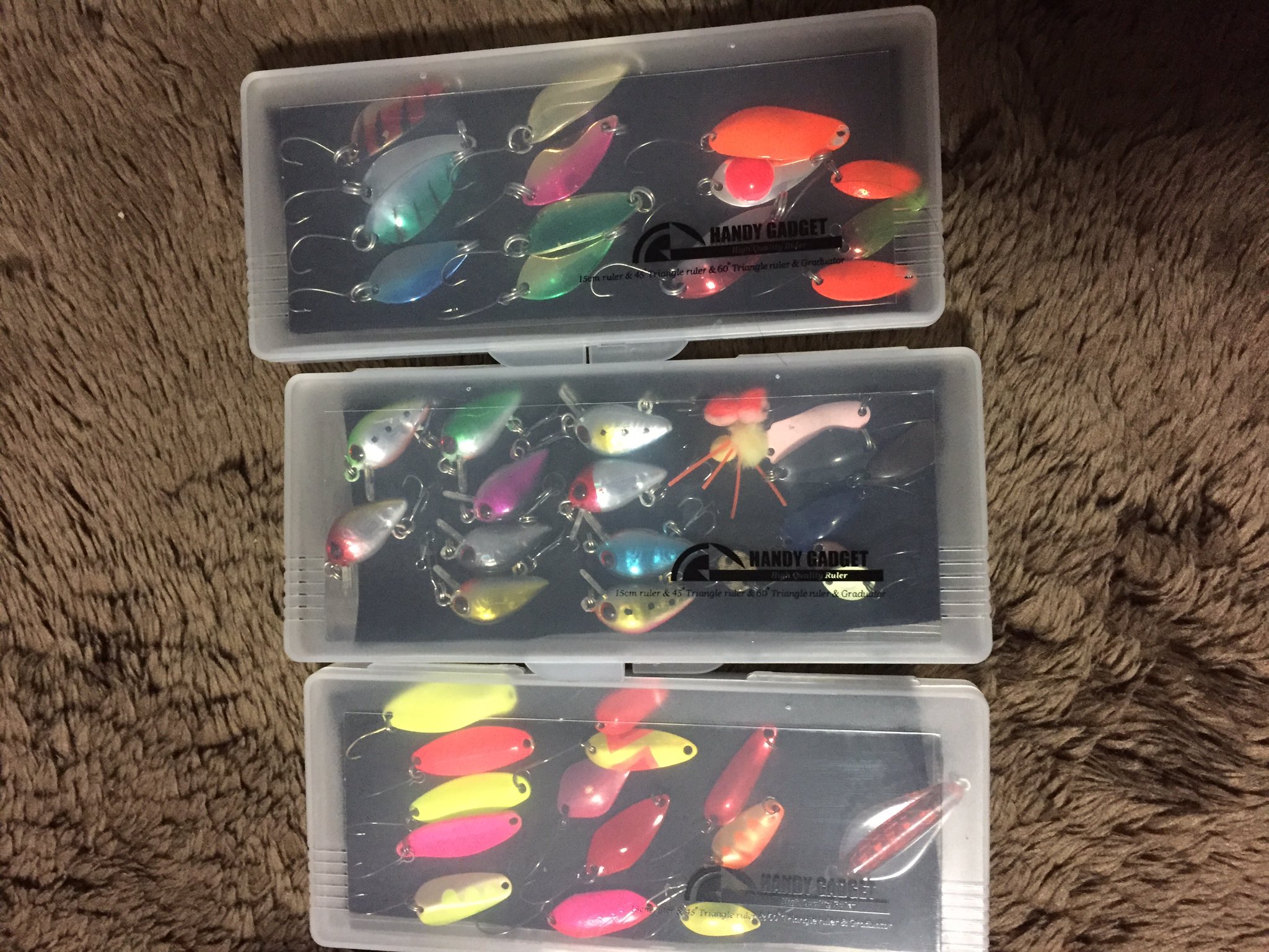らんまる V Tvittere トラウトスプーンをダイソーで買ったケースにフェルト貼って収納www そしてそれをピットboxに収納w まだまだ余裕がある タックルボックスいらないな ๑ و ミニ四駆ピットbox優秀だね らんまる V Tvittere トラウトスプーンをダイソーで買ったケースにフェルト貼って収納www そしてそれをピットboxに収納w まだまだ余裕がある タックルボックスいらないな ๑ و ミニ四駆ピットbox優秀だね
