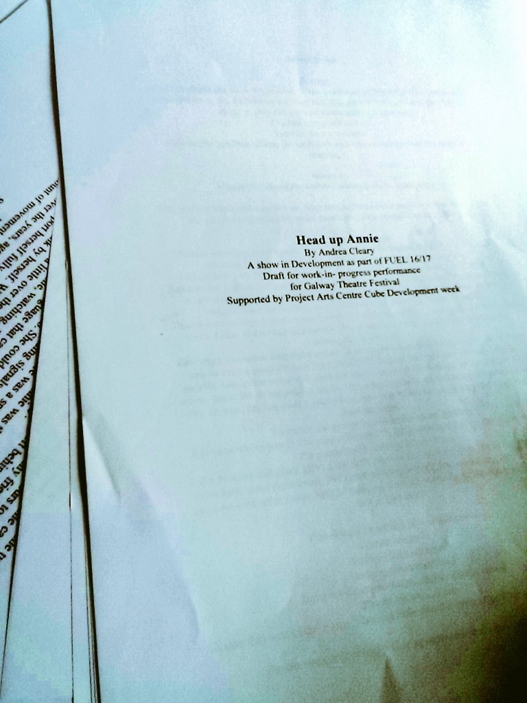 MaylinPro's tweet image. Tonight @mlallytheatre Andrea is showin a work-in-progress extract from her new show,prt of @DruidTheatre FUEL @GwayTheatreFest 9.30pm GoSee