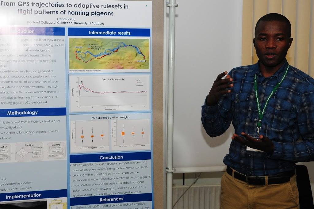 DK_GIScience's tweet photo. #dk_giscience I'm Francis, researcher at @Z_GIS1 @PLUS_RESEARCH working on sensor-driven spatial agent-based models https://t.co/4VqMTGvJsN https://t.co/Hay0LL9dKa
