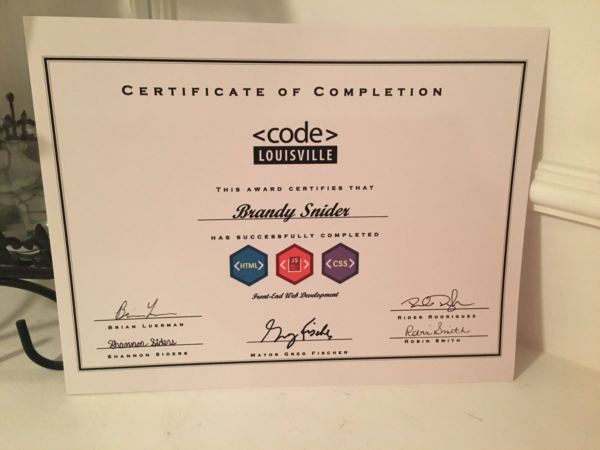 BeeSnid's tweet photo. I'm a little bit proud of this! #coding #FrontEnd #developerinthemaking #tech #treehouse @codelouisville @treehouse 💜💜 https://t.co/Sp9S8ytLxr