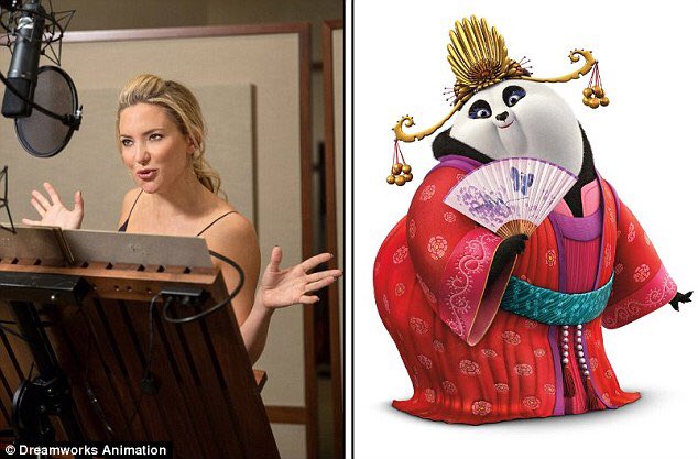 Happy 38th Birthday to Kate Hudson! The voice of Mei Mei in Kung Fu Panda 3.   