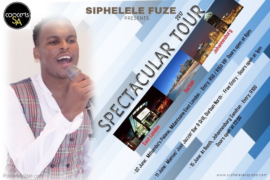 Siphelele_Fuze's tweet photo. Dbn, Jhb &amp; EL we hve a d8, details kwiPoster @ConcertSA &amp; @SAMROFoundation!  #ConcertSA #MobilityFund #SAMROFoundation #SAMRO #MyAlbumTour https://t.co/gZxhVu1DIt