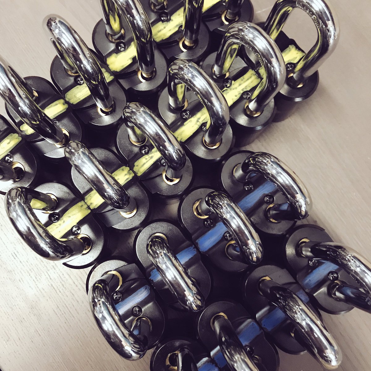 Verlatti's tweet image. #EventProTip - Color code your equipment to make load in / out easier and ensure you are using the proper tool for the job!