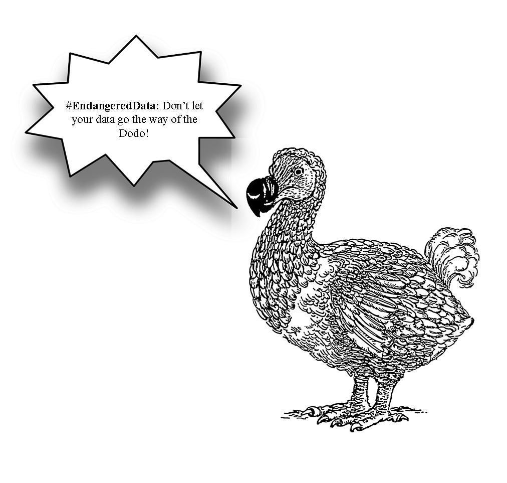 MdArchives's tweet image. #EndangeredData: Don’t let your data go the way of the Dodo!