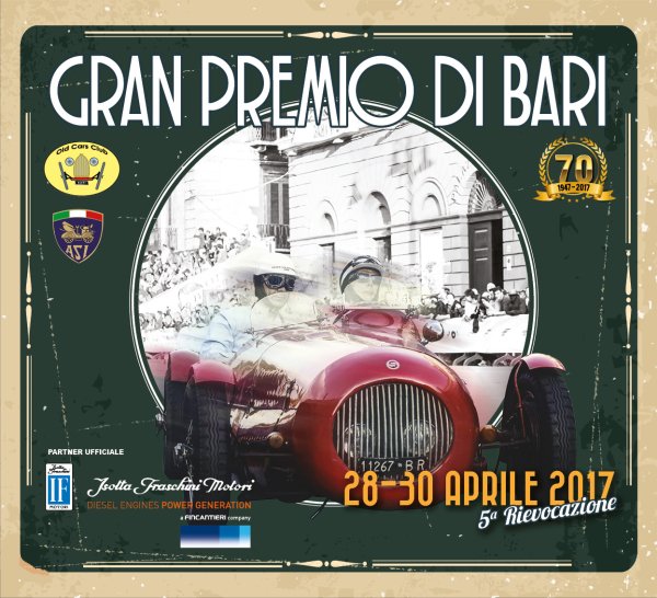 IFM_engines's tweet photo. GRAND PRIX OF BARI: 5th edition, 28, 29 and April 30, 2017 https://t.co/VedJDocr96