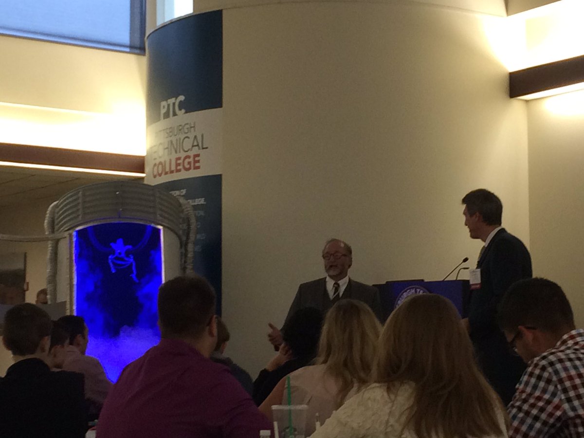 PghBrian's tweet image. The day I met George Westinghouse. 
#UnfreezeGeorge #Stem2Work @Inventionland @pghtech