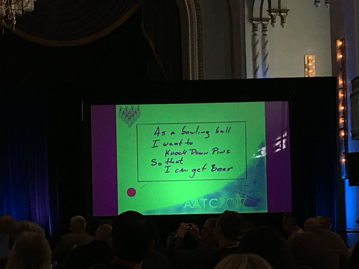 agilelynn's tweet image. #pairPrograming for beer! #aatc2017