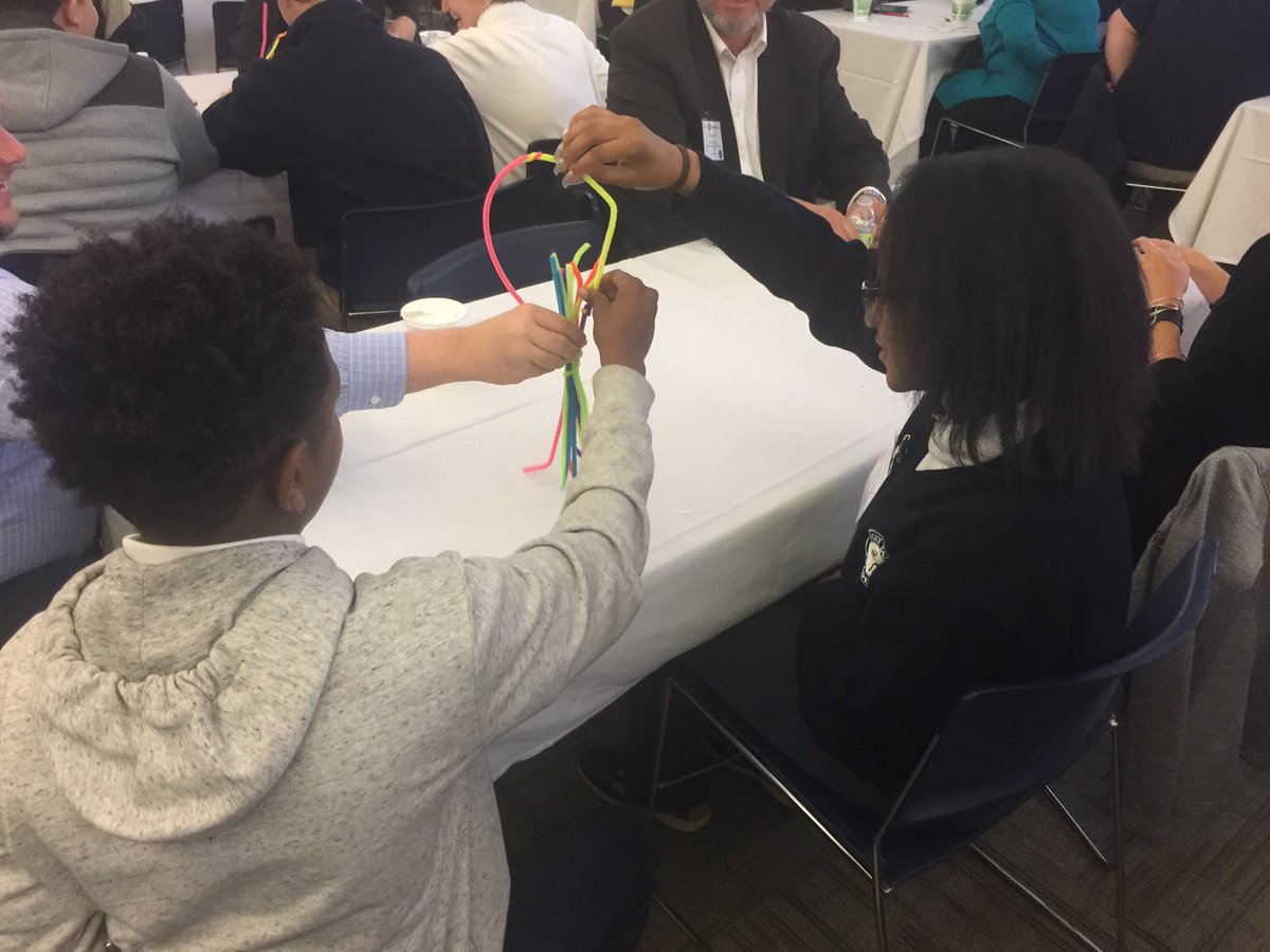 Learn21Tech's tweet image. .@HFAPgh jumping right into design activity! They are used to this... #stem2work