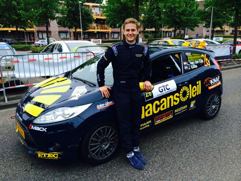 OpensTightens's tweet photo. 4-15-2017 Happy Birthday @LeovanderEijk (25) @KNAFTalentFirst @copilootje #350Z #FiestaR2 @vacansoleil @DeltionRally https://t.co/B70xwWFPDR