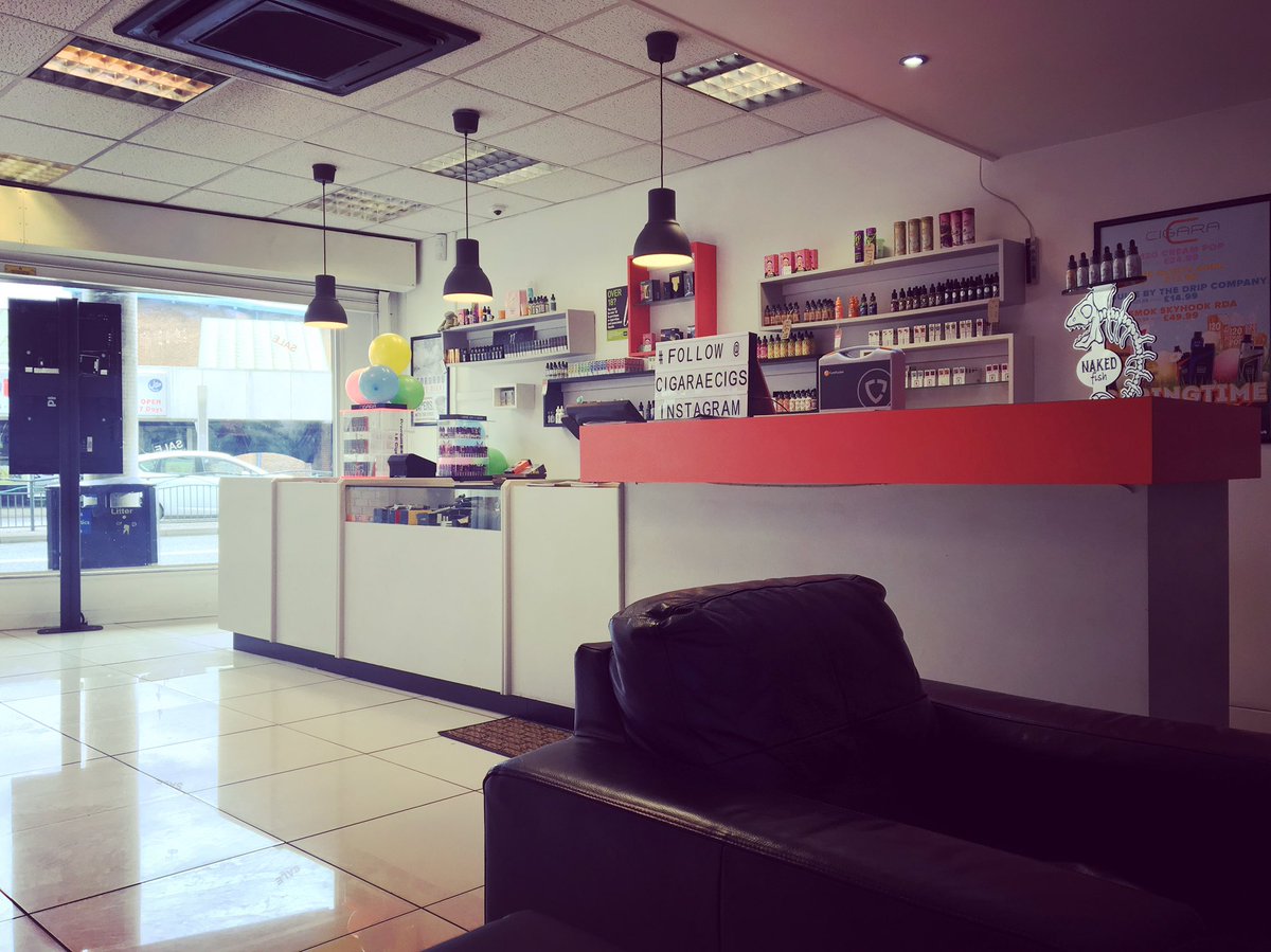 Cigara in Arundel Gate is still open! Head down within the next hour and get your favourite liquid or even a new kit! Get your vape on!💨