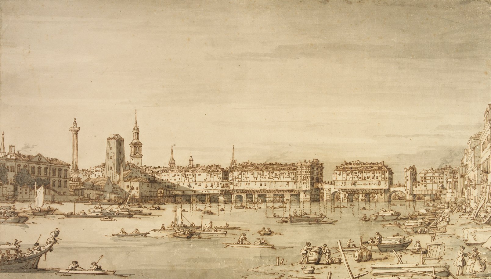 Antonio Canaletto, 1750 картина собор