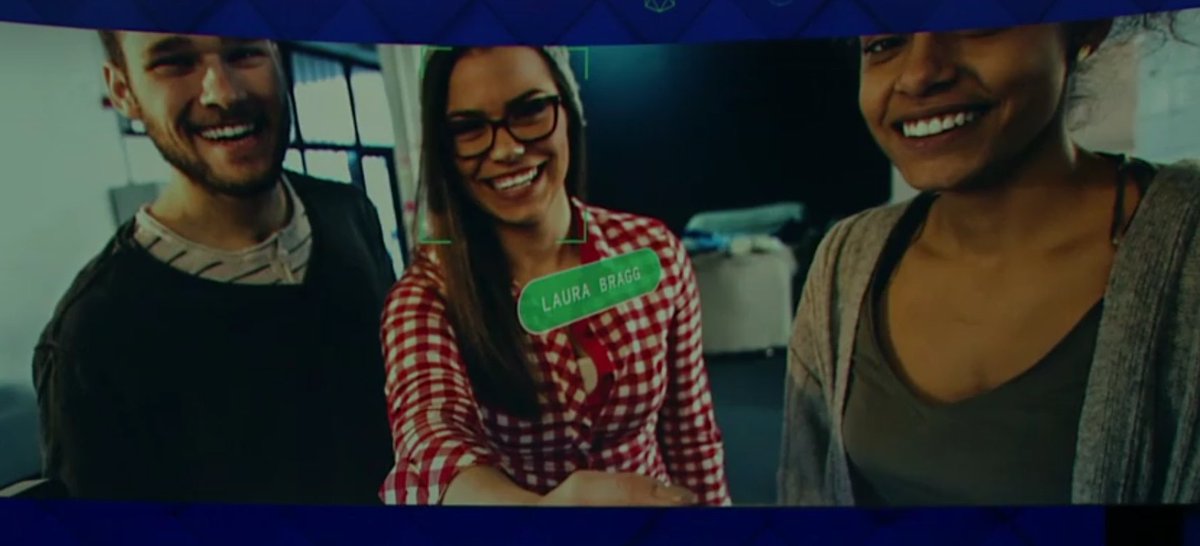 LanceUlanoff's tweet image. IMHO this is the single most important reason for anyone to develop AR glasses: Remembering people&apos;s names. #f82017 #fbf8