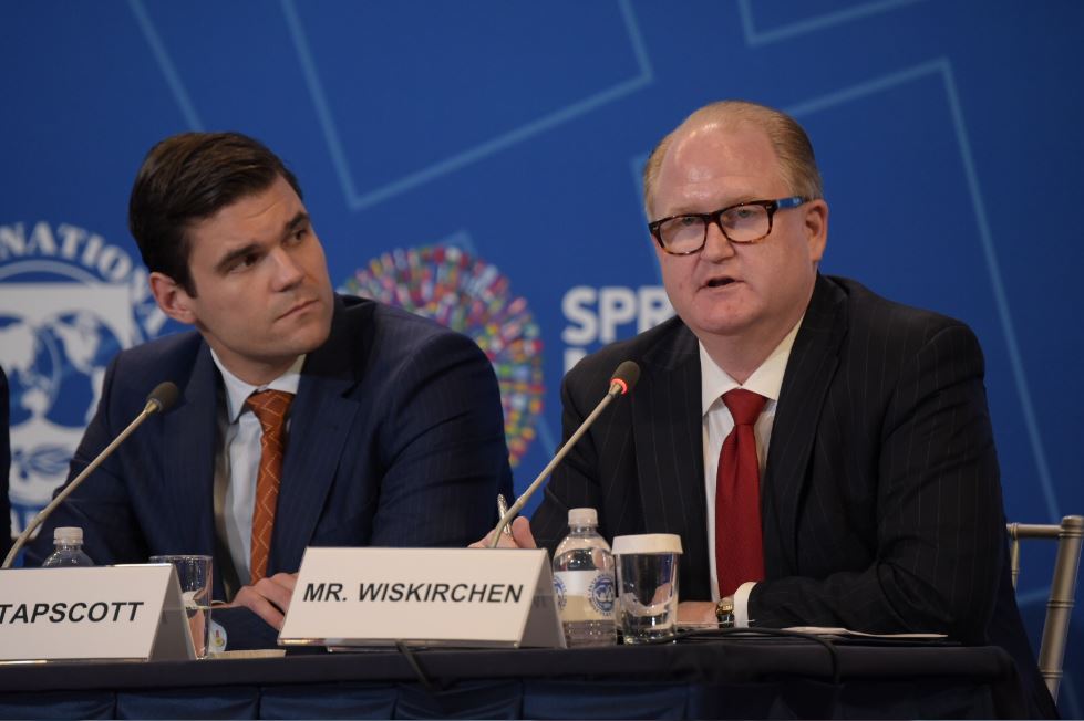 Wiskirchen: "you need to merge AI with human intelligence to maximize its impact" #IMFonFinTech ow.ly/czxz30aZsE7