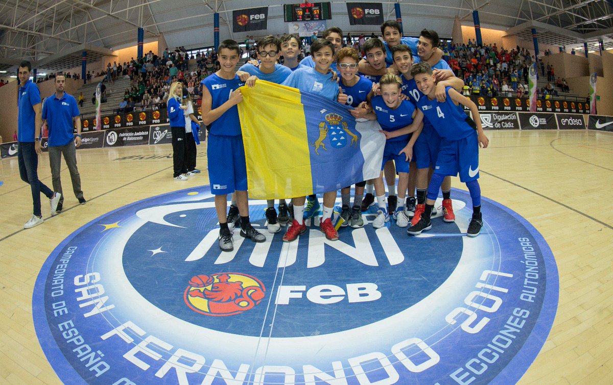 BaseCBGC's tweet photo. 🏆 Los campeones de #PlanetaMini17 serán homenajeados el domingo en el @GCArenaOficial
Nuestro Jessel, además, convocado por España 👏👏 https://t.co/KGrvvwwWtU