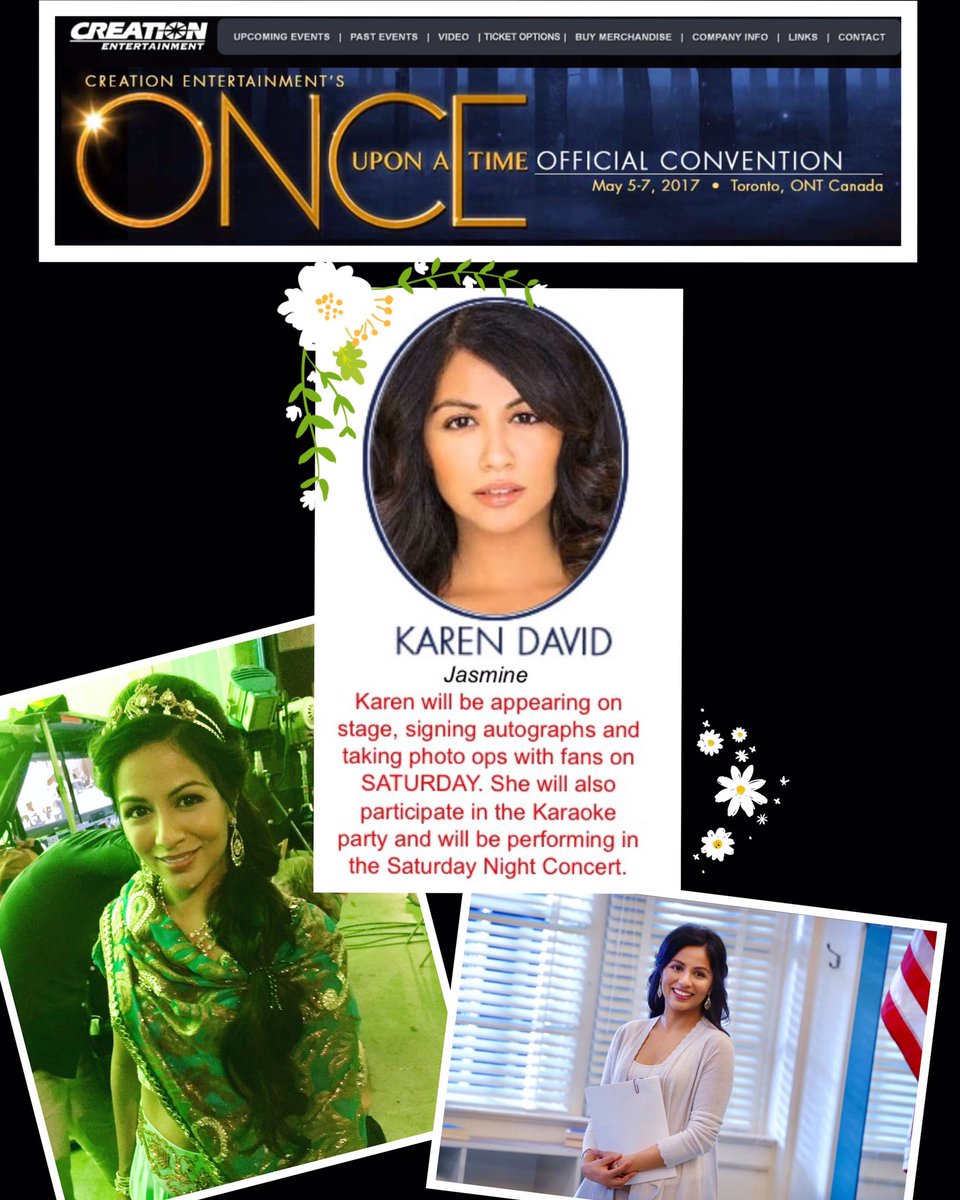 KarenDavid's tweet photo. Toronto!Can't wait to be back on my childhood turf &amp;meet all the lovely @OnceABC fans @creationent #OUATTOR Tickets https://t.co/TUGPDrNhs3 https://t.co/PaQTtqfjTU