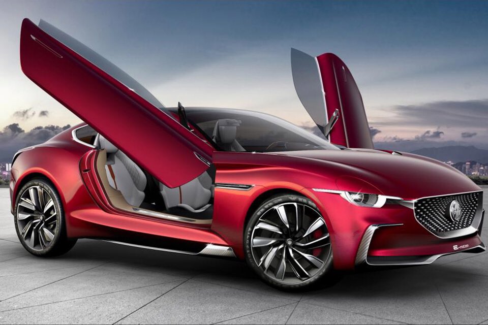 MGmotor's tweet photo. ICYMI: Here's some photos of the MG E-motion concept car unveiled earlier at Shanghai International Automotive Show.
https://t.co/oLkIqKbmJe https://t.co/kGK2DJ71NR