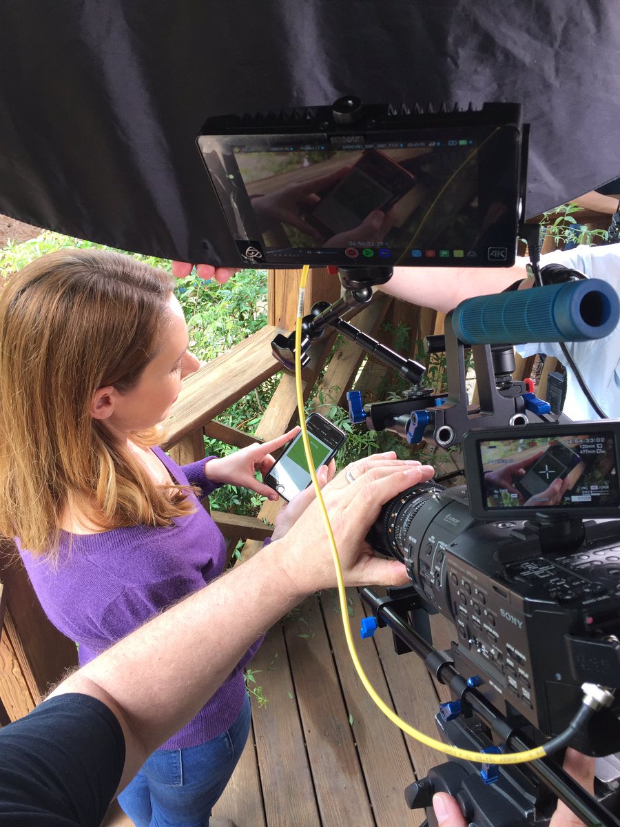 alarmingtexan's tweet photo. #new @HoneywellPro #totalconnect2.0 app in action during the #lyric #tv shoot @theMediaMart producing and great #video https://t.co/1yBzaF8QGF
