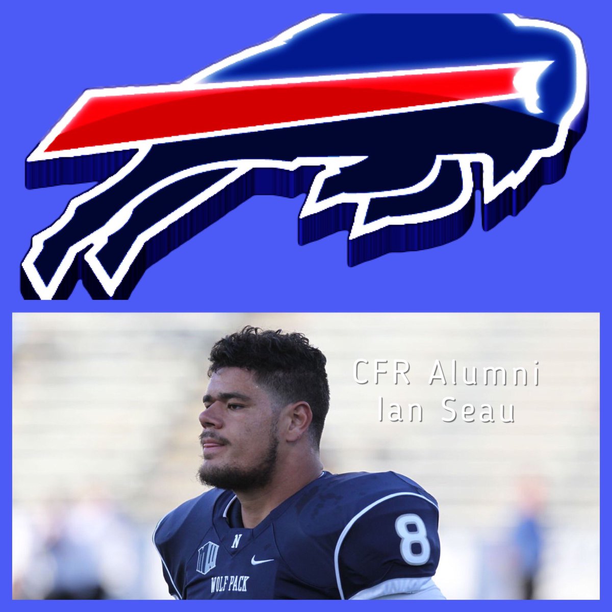 CFRecruit_'s tweet photo. Congrats to CFL alum Ian Seau on signing to the Buffalo Bills! Congrats 🏈 #WhoNext? #MaybeYou? #CFR

https://t.co/OsJcAcbgrz https://t.co/cVQOMQUQry