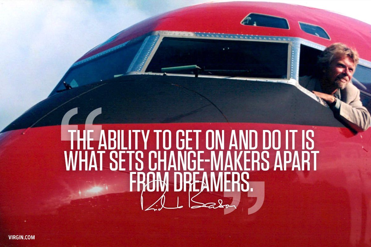 The more you try new things, the less daunting and more exciting they become virg.in/4on