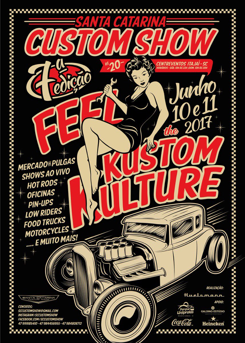 sccustomshow's tweet photo. SC C Custom Show reúne adeptos e simpatizantes desse estilo de vida! #scucustomshow #kulturakustom https://t.co/UD15uVliFy