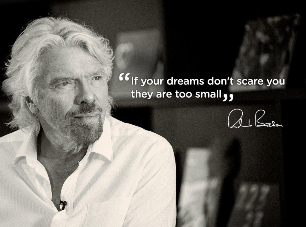 SALTConference's tweet photo. Here is some #wednesdaywisdom from #SALT2015 speaker @richardbranson #DreamBig https://t.co/hRMHaBCxka
