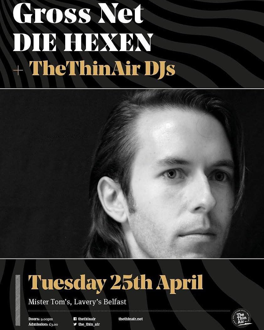 gross_net's tweet photo. Really looking forward to the show at @LaverysBelfast next Tues w/ @Die_Hexen and @thethinair djs. Potentially the best you'll have seen us. https://t.co/im0fgekq53