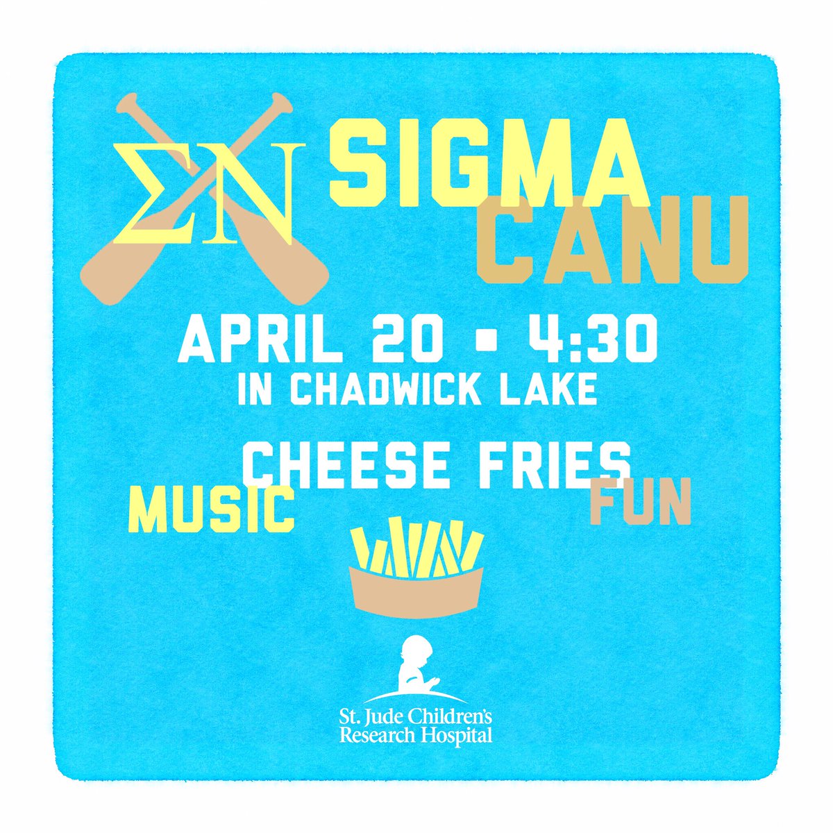 EN_MSSTATE's tweet image. We will be in the drill field selling $5 the Bin 612 Cheese Fries tickets starting at 10 AM today! All proceeds will go to St. Jude's!