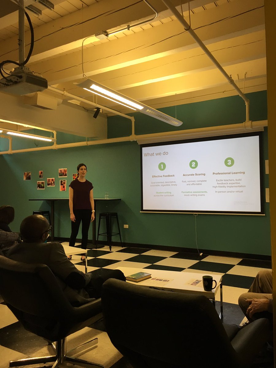 Beccalhines's tweet photo. @blairpircon from the @graidenetwork pitching at @ChiLiteracyAlli this morning. Inspired on a daily basis by our work! https://t.co/MzfKa7WqO2