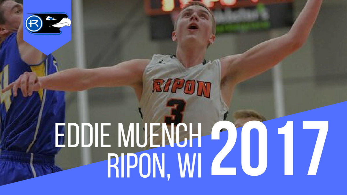 RockhurstMBB's tweet photo. Welcome @eddiemuench2 to the Rockhurst Basketball family! https://t.co/Q1CrT5DDqo