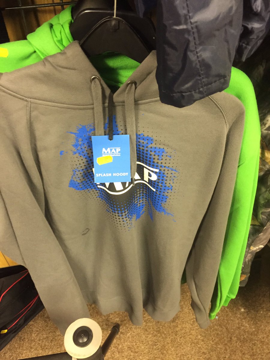 Last few hoodies left normally £29.99. We doing post free at £24 

Maver x 1 large and 1 xtra large left
Map 1 x large left only