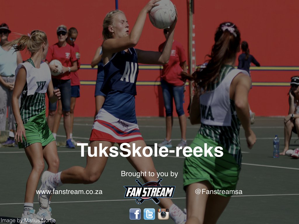 FanStreamSA's tweet image. Catch us LIVE this Friday at 11:00 for the start of the u15B netball. Register on fanstream.co.za
#TuksSkoleReeks @UPTuks #fanstream